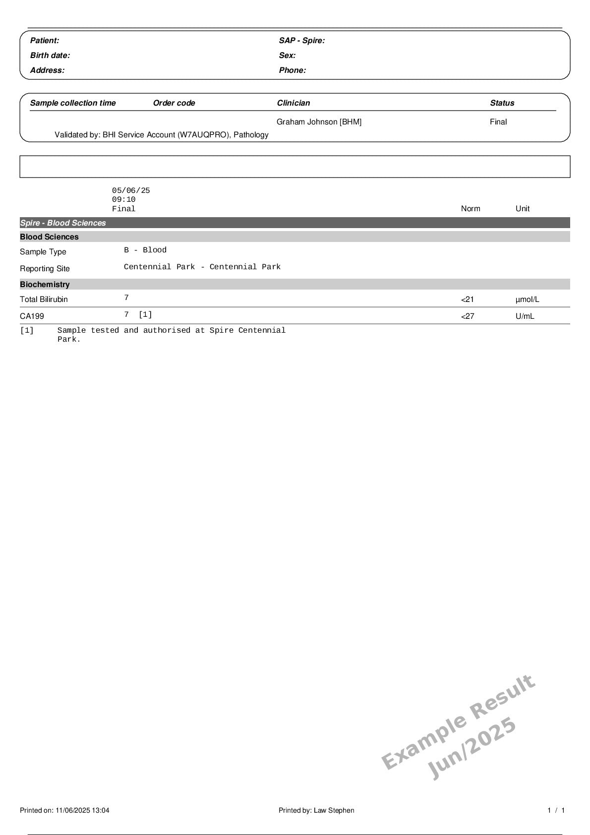 Bilirubin (total)